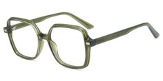 Women's full frame TR eyeglasses | Firmoo.com Square Glasses Frames Men, Big Chunky Glasses, Fun Glasses Frames, Cool Glasses Aesthetic, Women’s Glasses, Big Square Glasses, Square Glasses Women, Big Glasses Frames, Green Glasses Frames