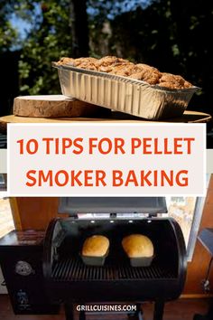 10 Tips For Pellet Smoker Baking https://grillcuisines.com/5-tips-for-baking-on-a-pellet-grill Diy Pellet Smoker, Recteq Pellet Grill Recipes, Pit Boss Pellet Grill Recipes, Grill Tips, Artisanal Bread, Smoked Dishes, Pit Boss Pellet Grill, Ninja Grill