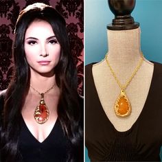 Love Witch Jewelry, Love Witch Necklace, The Love Witch Necklace, The Love Witch Jewelry, The Love Witch Aesthetic Outfit, The Love Witch Outfits, The Love Witch Aesthetic, 1960s Necklace