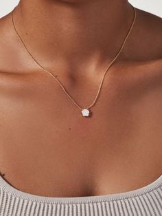 Mother Of Pearl Inlay, Pearl Inlay, Solid Gold Earrings, Diamond Gift, Necklace Craft, Sterling Silver Chain Necklace, Moonstone Pendant, Fine Jewelry Collection, Silver Chain Necklace