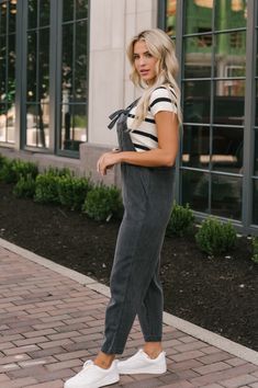 Details The perfect overalls for you have arrived! Our super stylish Washed Black Tencel Overalls would make the perfect fall outfit! Just throw on a basic white top and then pair it with sneakers and your favorite ball cap to complete the look. Adjustable straps Bust pocket & side pockets Shell: 80% Tencel, 20% Cotton Hand wash cold Hang to dry Color: Washed Black Colors may vary on different viewing devices Size and Fit Fits true to size S (2-4) M (6-8) L (10-12) Length measurements from shoul Casual Relaxed Fit Overalls For Day Out, Casual Cotton Overalls With Side Pockets, Casual Everyday Jumpsuits And Rompers With Pockets, Casual Relaxed Fit Overalls For Fall, Casual Fall Overalls With Relaxed Fit, Casual Relaxed Fit Overalls With Side Pockets, Casual Gray Cotton Jumpsuits And Rompers, Casual Cotton Overalls For Workwear, Casual Everyday Overalls For Fall