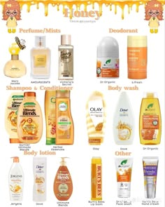 Body Wash Scent Ideas, Honey Beauty Products, Honey Shower Routine, Honey Body Care, Milk And Honey Scent, How To Smell Like Honeysuckle, Honey Scented Perfume, Honey Scented Shower Routine, Honey Scented Products