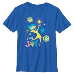 Fun Blue T-shirt For Fan Merchandise, Playful Graphic Print T-shirt For Disney Fan Events, Blue T-shirt For Fan Merchandise, Blue Cartoon Print T-shirt For Disney Fan Events, Pop Culture Blue T-shirt With Character Print, Blue Graphic Print T-shirt For Disney Fan Events, Blue Graphic Tee For Disney Fan Events, Trending Graphic Tees, Star Wars Light Saber