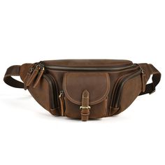 Product information: Pattern: solid color Lining texture: Polyester Applicable scenarios: Daily matching Color: Brown Applicable Gender: Male Leather characteristics: first layer cowhide Function: wear-resistant Material: genuine leather Popular elements: sewing line Style: European and American Retro Packing list: Chest bag*1pc Product Image: Leather Shoulder Bag For Outdoor Use, Leather Business Shoulder Bag With Pockets, Leather Shoulder Bag With Pockets For Business, Large Capacity Leather Shoulder Bag For Outdoor, Outdoor Large Capacity Leather Shoulder Bag, Brown Leather Shoulder Bag For Outdoor Activities, Brown Leather Shoulder Bag For Outdoor, Brown Soft Leather Shoulder Bag For Outdoor, Functional Leather Shoulder Bag With Leather Backing