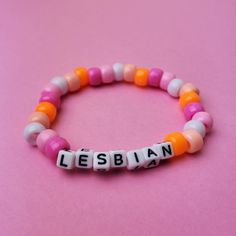 Pip Quintana, Lesbian Bracelet, Gay Jewelry, Gay Pride Bracelet, Lgbtqia Pride, Lesbian Pride Flag, Pride Bracelet, European Market