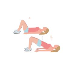 a woman doing an exercise on her stomach