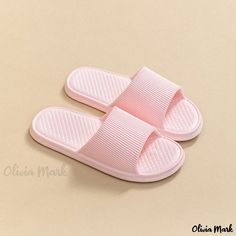 Olivia Mark - Premium Couples Slippers for Home and Bath - Comfortable and Stylish Chic High Heels, Shoe Sole, Fashion Slippers, Chunky High Heels, House Slippers, Outdoor Wear, Monk Strap, Toe Designs, Velcro Straps