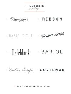 some type of font that is in different styles