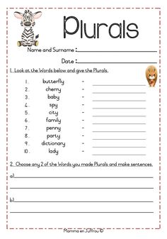 the printable worksheet for purais