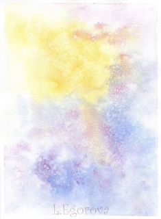 a watercolor painting with the words la esorova on it