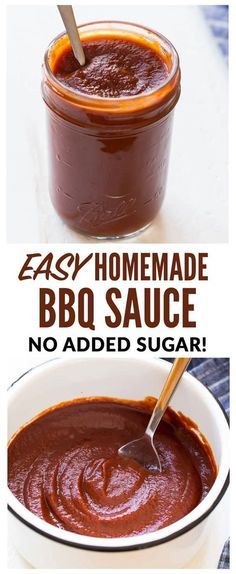 easy homemade bbq sauce with no added sugar