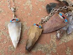 Check out this item in my Etsy shop https://www.etsy.com/listing/552783993/arrowhead-necklace-arrowhead-jewelry Bohemian Silver Arrowhead Necklace, Wire Wrapped Arrowhead, Deer Horn Jewelry, Arrowhead Jewelry, Arrowheads Jewelry, Jewelry Long Necklace, Antler Necklace, Wire Wrapped Jewelry Diy, Arrowhead Necklace