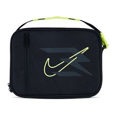 With this awesome lunch tote from Nike 3brand by Russell Wilson, your lunch break will never be the same. Designed with a zippered pocket and a Peva lining, it helps keep your food organized and always at the right temperature.Closure Type: ZipperMeasurements: 5.25 Width/Inches, 7 Depth/Inches, 10.75 Height/InchesBase Material: 100% PolyesterCare: Wipe CleanCountry of Origin: Imported Functional Black Lunch Box For Outdoor Activities, Functional Black Lunch Box For Travel, Functional Black Travel Lunch Box, Black Lunch Bag With Zipper For Daily Use, Casual Lunch Bag With Zipper For Back To School, Back To School Lunch Bag With Zipper Closure, Functional Lunch Bag With Zipper, Functional Black Rectangular Lunch Box, Black Rectangular Lunch Bag With Zipper