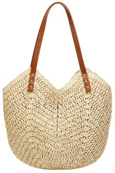 PRICES MAY VARY. Material: Mainly made of durable straw, polyester lining, hand woven, cute, playful and eye-catching. Style: retro straw style, hollow design, natural, chic, casual style beach bag will make girls love it! Size: Top Width: 16.5 inches, Bottom Width: 10.2 inches, Height: 13.8 inches. The main bag with a small inner pocket allows you to store some small daily items such as wallet, mobile phone, umbrella, swimming goggles, cards, cosmetics and more. Straw Beach Bags are classic, li Phone Umbrella, Straw Beach Bags, Beach Handbag, Beach Shopping, Straw Beach Bag, Straw Tote Bag, Woven Tote Bag, Straw Tote, Swimming Goggles