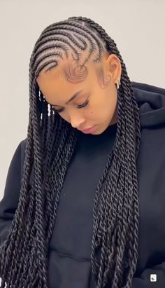 Trendy Braided Hairstyles, Women Looks, Lemonade Braids Hairstyles, Black Hairstyle, Big Box Braids Hairstyles, Feed In Braids Hairstyles, Goddess Braids Hairstyles, The Ray, Cute Braided Hairstyles