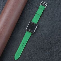 Sunra Leather Band - Astra Straps Casual Watch Accessories With Adjustable Leather Strap, Casual Watches With Adjustable Leather Strap, Classic Green Leather Watch Accessories, Trendy Leather Watch Bands With Bracelet Strap, Trendy Leather Watch Band With Bracelet Strap, Adjustable Leather Watch Strap, Trendy Leather Apple Watch Band With Bracelet Strap, Trendy Leather Watch Band, Classic Green Leather Watch Band