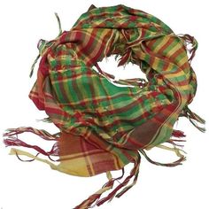 Red-Green-Yellow Rojava SCARF KURDISH Scarves Shemagh Keffiyeh Senegal Mali Africa COTTON Casual Cotton Scarves For Festivals, Casual Cotton Scarf For Festivals, Casual Green Cotton Scarves, Traditional Green Cotton Scarves, Traditional Green Winter Scarf, Multicolor Cotton Headscarf, Casual Multicolor Cotton Scarves, Casual Multicolor Cotton Scarf, Multicolor Cotton Shawl Scarf