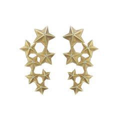 Check out the Seven Sisters Earrings Sister Earrings, Seven Sisters, Bright Starts, Star Jewelry, The Night Sky, Cluster Earrings, Fine Earrings, Gold Plated Earrings, The Seven