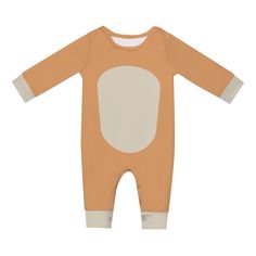 "🎃THIS ITEM TAKES 2-3 WEEKS FROM ORDERING TO RECEIVING - PLEASE BE AWARE WHEN ORDERING - ONCE THIS IS PUT INTO PRODUCTION I AM UNABLE TO CANCEL THE ORDER. I ACCEPT CANCELLATIONS WITHIN 1 HOUR OF ORDERING. PLEASE DO NOT HESITATE TO REACH OUT TO ME WITH ANY QUESTIONS. This infant bodysuit is perfect for Halloween, or Cosplay.  See my store for more! 🚨🚨Shipping Upgrades- Please message me for Shipping Upgrades Standard-Pro (3-10 days after production) - $7 per baby bodysuit or romper Express (3-7 days after production) -$24 per baby bodysuit or romper - Message me for upgrade Baby's Long Sleeve Romper * [Material]: Polyester * [Printing Technology]: Thermal transfer print * [Printing Area]: All over print * [Type]: Pullover, button-up closure * [Occasion]: The long-style baby romper is per Cute Fall Playtime Bodysuit, Fitted Cartoon Print Onesie For Playwear, Playful Orange Cotton Onesie, Fitted Cartoon Print Onesie For Playtime, Brown Onesie For Playtime In Fall, Playful Character Print Bodysuit For Playwear, Brown Fall Onesie For Playtime, Fall Playtime Brown Onesie, Cute Character Print Bodysuit For Playwear