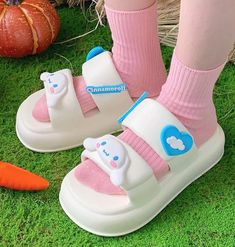 Cartoon Anime Slippers PN6588 ●Size:fit for 24-28 cm EUR:35-40 ●About Shipping: We attach great importance to the orders of each customer and parcel delivery. 1.Processing time: 2-3 business days. 2.Shipping time: 10-15 business days to US, please allow 3-4 weeks shipping to other country.(Shipping times can be affected by variable customs clearance times or public holidays.) Cute Platform Sandals With Round Toe, Cute Round Toe Platform Sandals, Playful Round Toe Slippers For Spring, Playful White Slippers For Spring, Cute Round Toe Slippers For Spring, Kawaii Synthetic Slippers With Round Toe, Cute White Open Toe Slippers, Anime Slippers, Girls Shoes Sneakers