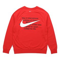 Nike AS M Men's Sportswear SWOOSH CRW FT University WHITE Hoodie Men's Sportswear, Sport Craft, Mens Sportswear, White Hoodie, Stylish Sneakers, Nike Sportswear, Men's Nike, Perfect Pair, Nike Men