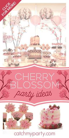 an image of a party with pink decorations