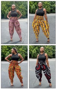 Embrace the vibrant world of African fashion with our stunning collection of Ankara pants. Crafted from high-quality African print fabric, these pants offer a unique blend of comfort, style, and cultural richness. Features: ✨Ankara Print: Each pair showcases intricate patterns and bold colors, reflecting the vibrant spirit of African textiles. ✨Harem Pants: The relaxed, wide-leg silhouette of harem pants provides a comfortable and flattering fit for all body types.    ✨High Waist: The high-waisted design accentuates your curves and creates a sophisticated look. Versatile Styling: Pair these pants with a simple top, a bold statement piece, or even a matching Ankara jacket for a complete ensemble. ✨Perfect for Any Occasion: Whether you're attending a special event, going out for a night on t Stretch Multicolor Wide Leg Harem Pants, Baggy Wide Leg Printed Pants, Baggy Multicolor Pants With Elastic Waistband, Multicolor Baggy Pants With Elastic Waistband, Multicolor Loose Harem Pants With Pockets, Traditional Yellow Pants For Summer, Yellow Elastic Waistband Harem Pants, Multicolor Ankle-length Harem Pants With Elastic Waistband, Yellow Ankle-length Harem Pants