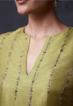 Embroidery Neck Patterns, Hand Embroidery Dress, Embroidered Shirts