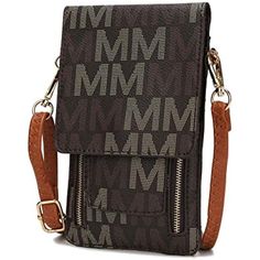 Satisfaction Guaranteed Best Prices Personal Customer Service Sale Items MKF Small Crossbody Cell Phone Purse Wallet -Vegan Leather Cellphone Bag – Brown MKF Small Crossbody Cell Phone Purse Wallet -Vegan Leather Cellphone Bag – Brown Keep your smart phone safe and at the ready during nights out and errands on the go in this sleek convertible crossbody bag. Card slots and two compartments allow you to also carry your small essentials and cash securely. This bag is part of the MKF Collection by M Trendy Brown Phone Bag With Cell Phone Pocket, Trendy Brown Wallet With Cell Phone Pocket, Trendy Brown Phone Bag With Card Slots, Crossbody Cell Phone Purse, Cellphone Bag, Mia Farrow, Convertible Crossbody Bag, Cell Phone Purse, Phone Purse