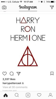 the deathly symbol for harry potter and hermione