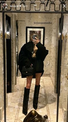 lucyy.jd Boots Outfit Fall, High Knee Boots, Givenchy Boots, Fall Boots Outfit, Knee Boots Outfit, Fold Over Boots, Outfits Classy, Fall Boots, Mode Inspo