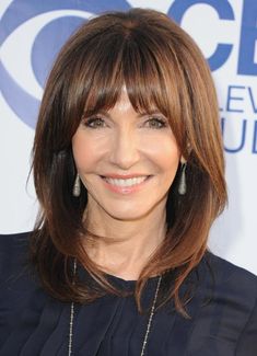 21 Hairstyles For Middle Aged Women Feed Inspiration Hairstyle Bridesmaid, Mary Steenburgen, 16 Inch Hair, Skin Care Routine For 20s, Best Skin Care Products, Asymmetrical Hairstyles, Best Skin Care, Fringe Hairstyles, Hairstyles Over 50