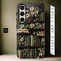 Unique art tough dual layer impact resist phone cases #style #beautiful #aesthetic #phonecases #etsyfinds #etsystarseller #etsy #xmasgifts #booklover #booksbooksbooks #bookaddict #booknerd #bookworms #bookworld #bookwriter #writersofinstagram Aesthetic Phonecases, Cute Books, Phone Cases Iphone, Art Phone Case, Floral Phone Case, Art Case, Art Phone Cases, Cases Iphone, Book Addict