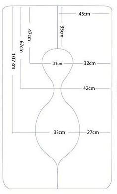 an image of the size and measurements for a table lamp