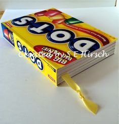 a box of pop candy sitting on top of a table