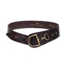 Wide curved belt designed to sit on the hips with unique equestrian horse inspired fitting. Made in Britain. Womens Belts, Womens Leather Belt, Equestrian Lifestyle, British Heritage, Female Figure, Black And Brass, Equestrian Style