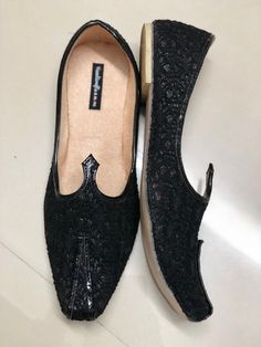 Black Mens Ethnic Shoes, Mens Flats, Mens slip on Shoes, Mens designer shoes Flats, Mens Slippers, Men Flats, Handmade Slippers, Men's Shoes, Mens Casual Shoes, Indian shoes, Rajasthani shoes. SIZING INSTRUCTIONS- Need assistance, please convo me 1. These shoes run true to the standard US size and are available in medium width only. 2. Choose a snug fit - natural leather expands by about half an inch to the take the shape of your foot after a week or two of wear. 3. I suggest that you select the Black Slip-on Loafers For Wedding, Black Traditional Formal Loafers, Traditional Black Formal Loafers, Traditional Flat Loafers For Galas, Traditional Loafers With Leather Sole And Flat Heel, Traditional Slip-on Wedding Shoes, Wedding Shoes Men, Black Wedding Shoes, Indian Shoes