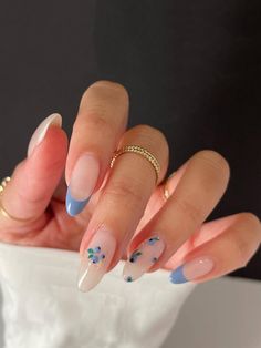 Multicolor  Collar   Floral,Fruit&Vegetable,Plants Color Nails,3D Nails Embellished   Nail,Hand & Foot Care Pink Nail, Pretty Acrylic Nails, Best Acrylic Nails