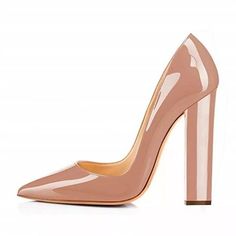 Women's Classic High Heel Slip On Pointy Toe Party Dress Pumps Shoes 42/43/44/45 | eBay Dress Big Size, Hat Outfits, Big Size Dress, Heels Wedding, Pointy Toe Shoes, Basic Heels, Party Pumps, Leather Wedding, Slip On Pumps