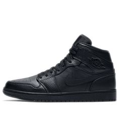 Air Jordan 1 Mid Black, Air Jordan 1 Shoes, Jordan 1 Shoes, Vapour Max Nike, Black Jordans, Nike Air Jordan 1 Mid, Air Jordan 6, Air Jordan 11, Jordan 6