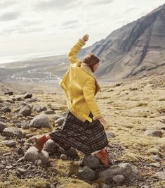 Shopbop on Instagram: “Skipping into the holiday week like 🏃‍♀️” Yellow Blonde, Buy Skirts, Skirt Socks, Plaid Skirts, Buy Shoes, Lemon Grass