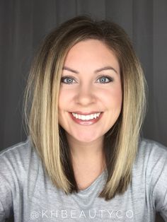 Lob Hairstyles, Lob Hair, Angled Bobs, Bronde Balayage, Medium Bob, Makeup Hairstyles, Shorter Hair, Honey Blonde Hair, Lob Hairstyle