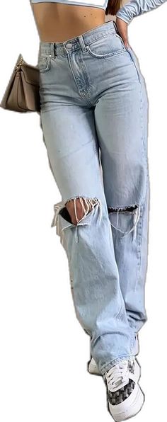 Y2k Jeans With Frayed Hem, Blue Ripped Y2k Jeans, Y2k Style Denim Jeans With Frayed Hem, Y2k Denim Jeans With Frayed Hem, Y2k Distressed Straight Leg Flare Jeans, Y2k Distressed Flare Jeans With Straight Leg, Y2k High Rise Ripped Jeans, Ripped Cotton Jeans Y2k Style, Ripped Y2k Cotton Jeans