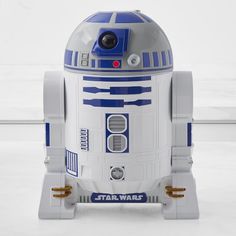 a star wars r2d2 toy is shown