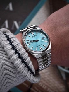 Blue Watches For Men, Citizen Tsuyosa, Tissot Prx Powermatic 80, Citizen Watches For Men, Mens Watches Affordable, Best Watch Brands, Citizen Watches, Old School Fashion