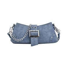 This Denim Faux Leather Small Shoulder Chain Bag is perfect for any fashion-forward woman. It features a new Korean design that combines denim and faux leather, making it stylish and durable. The chain design adds an elegant touch to the simple shoulder bag, making it suitable for any occasion. Color: Blue, Black, BrownStyle: Crossbody / Shoulder BagMaterial: Faux leatherClosure Type: ZipperStrap Type: Non-AdjustableBag Size: Width-24cm * Height-11cm * Thickness-6cmInterior Features: PocketExter Trendy Faux Leather Bag With Silver-tone Hardware, Trendy Leather Bags With Hardware, Trendy Shoulder Bag With Hardware For Daily Use, Trendy Shoulder Bag For Daily Use With Hardware, Trendy Crossbody Shoulder Bag With Hardware, Trendy Shoulder Bag With Metal Hardware, Trendy Bags With Hardware For Daily Use, Trendy Rectangular Shoulder Bag With Hardware, Trendy Clutch Shoulder Bag With Metal Hardware