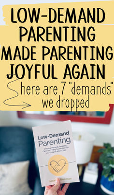 We were practicing Low Demand Parenting long before it was officially a thing, and it has a lot to offer EVERY parent - not just parents with PDA kids. Dropping demands that weren't essential gave me back the energy I needed to do more important parenting things like actually connect with and enjoy my kids. Here are 7 demands we dropped - I hope it can help give you back your parenting joy, too. Low Demand Parenting, Being A Good Parent, Good Parents, A Thing, Do More, Give It To Me, Parenting, Energy