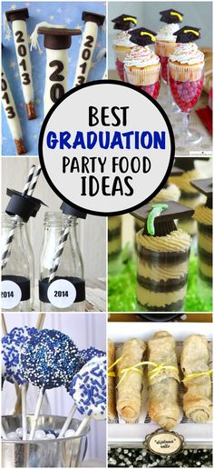 the best graduation party food ideas for kids and adults to enjoy in their own home