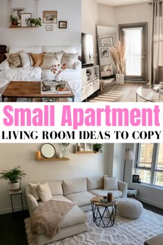 small apartment living room ideas to copy