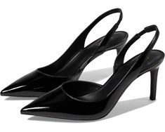 Women's MICHAEL Michael Kors Alina Flex Sling Pump Shoe Ideas For Women, Black Stiletto Heels, Dr Shoes, Pointy Heels, Shoes Heels Classy, Shoe Ideas, Cute Shoes Heels, Classy Shoes, Heels Classy